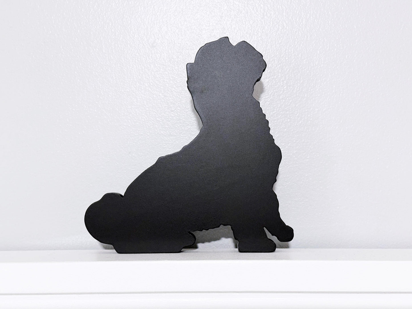 Handmade Shih Tzu Door Topper: Dog Lover Gift