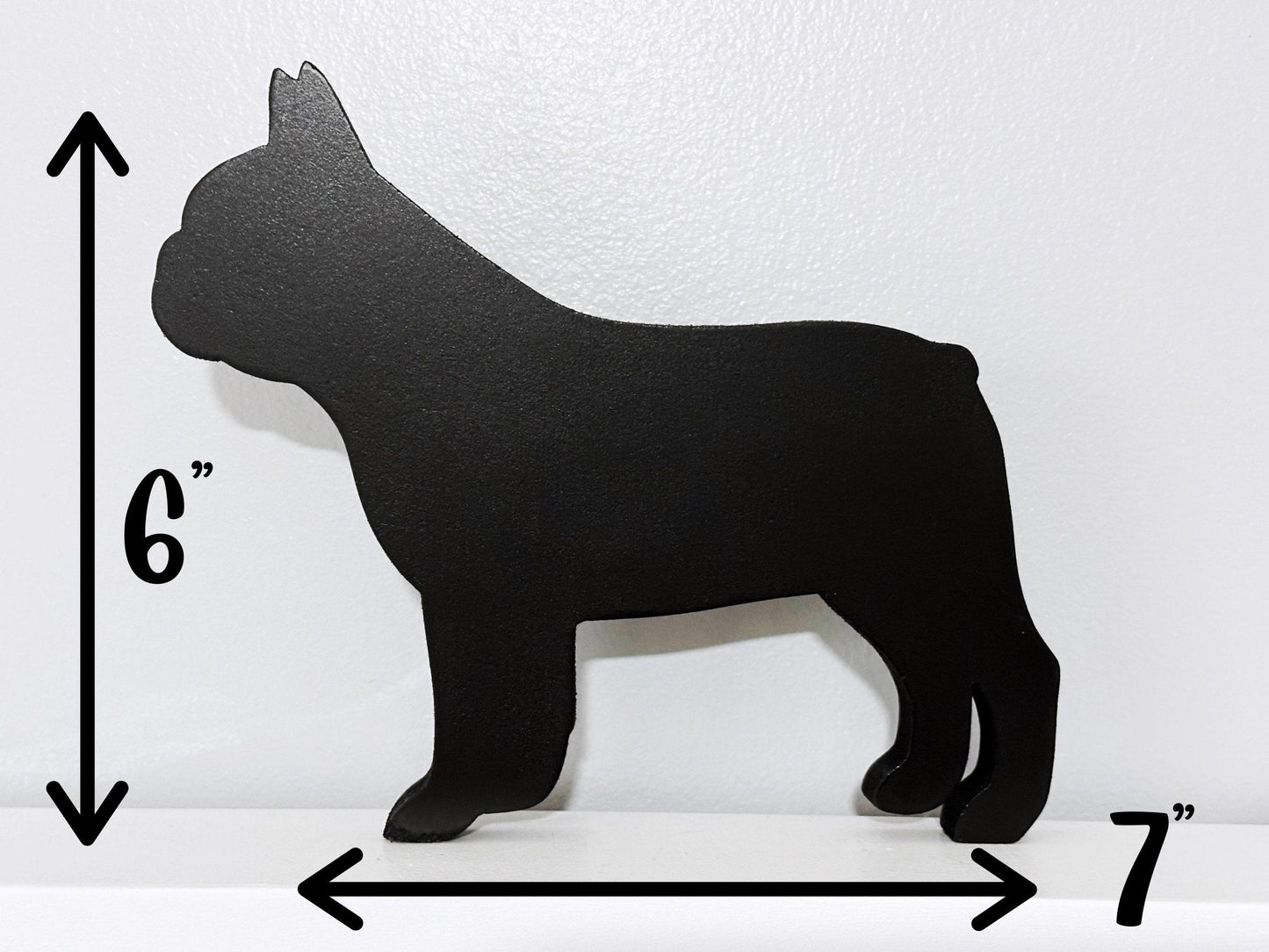 Handmade French Bulldog Shelf Sitter: Dog Lover Gift