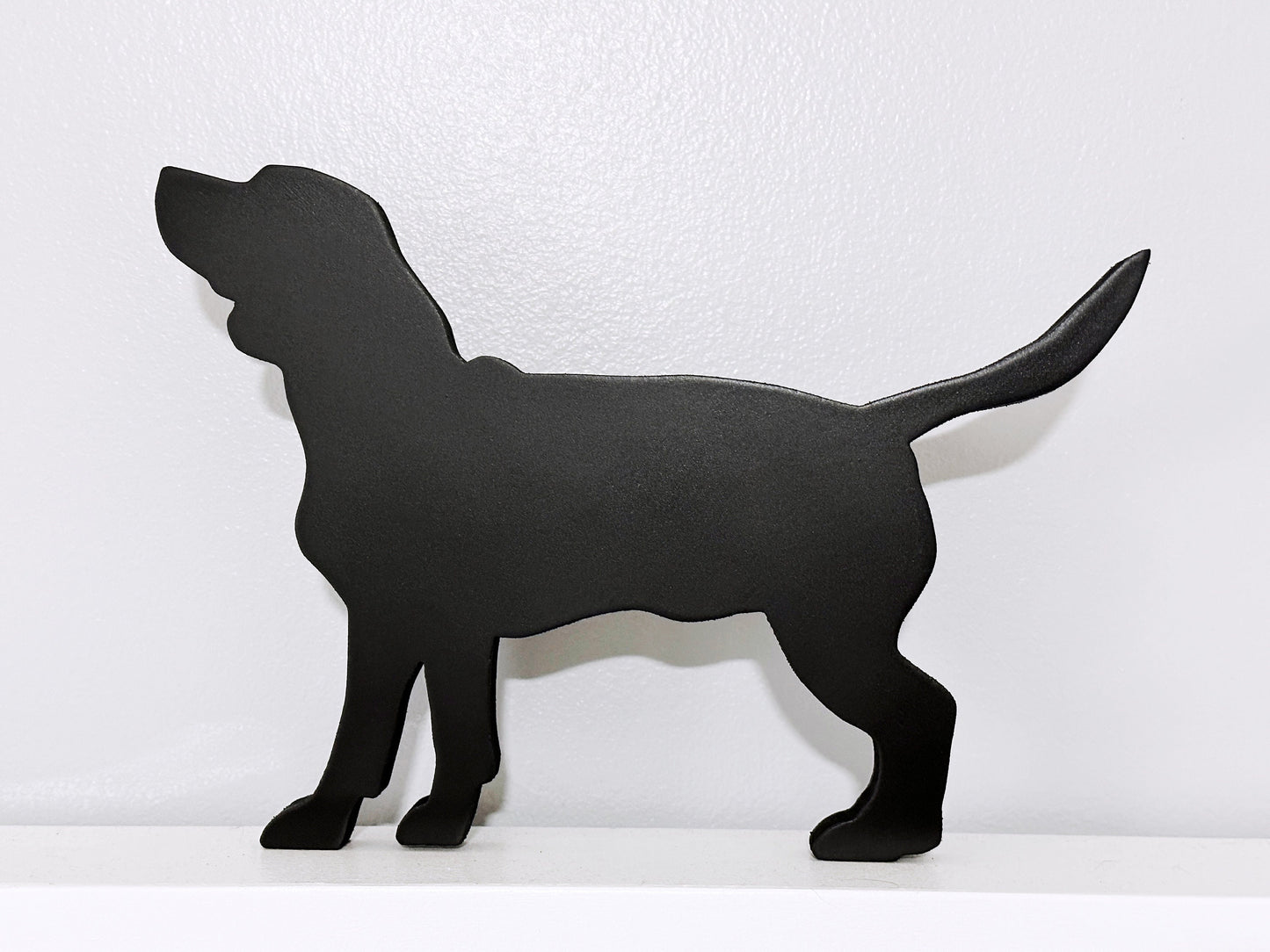 Handmade Beagle dog door topper, Beagle shelf sitter, Gift for dog lover, Dog memorial gift