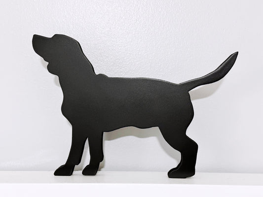 Handmade Beagle dog door topper, Beagle shelf sitter, Gift for dog lover, Dog memorial gift