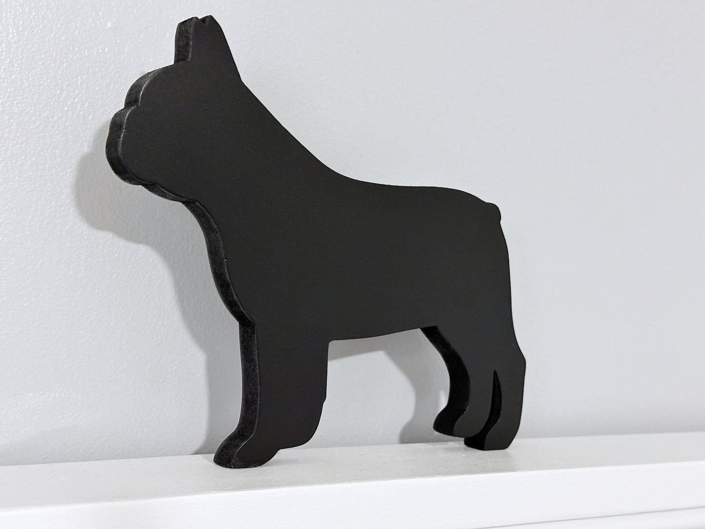 Handmade French Bulldog Shelf Sitter: Dog Lover Gift