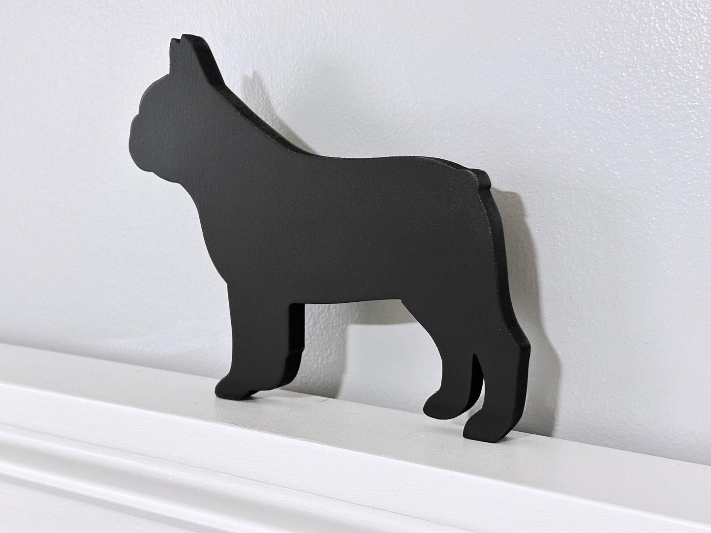 Handmade French Bulldog Shelf Sitter: Dog Lover Gift