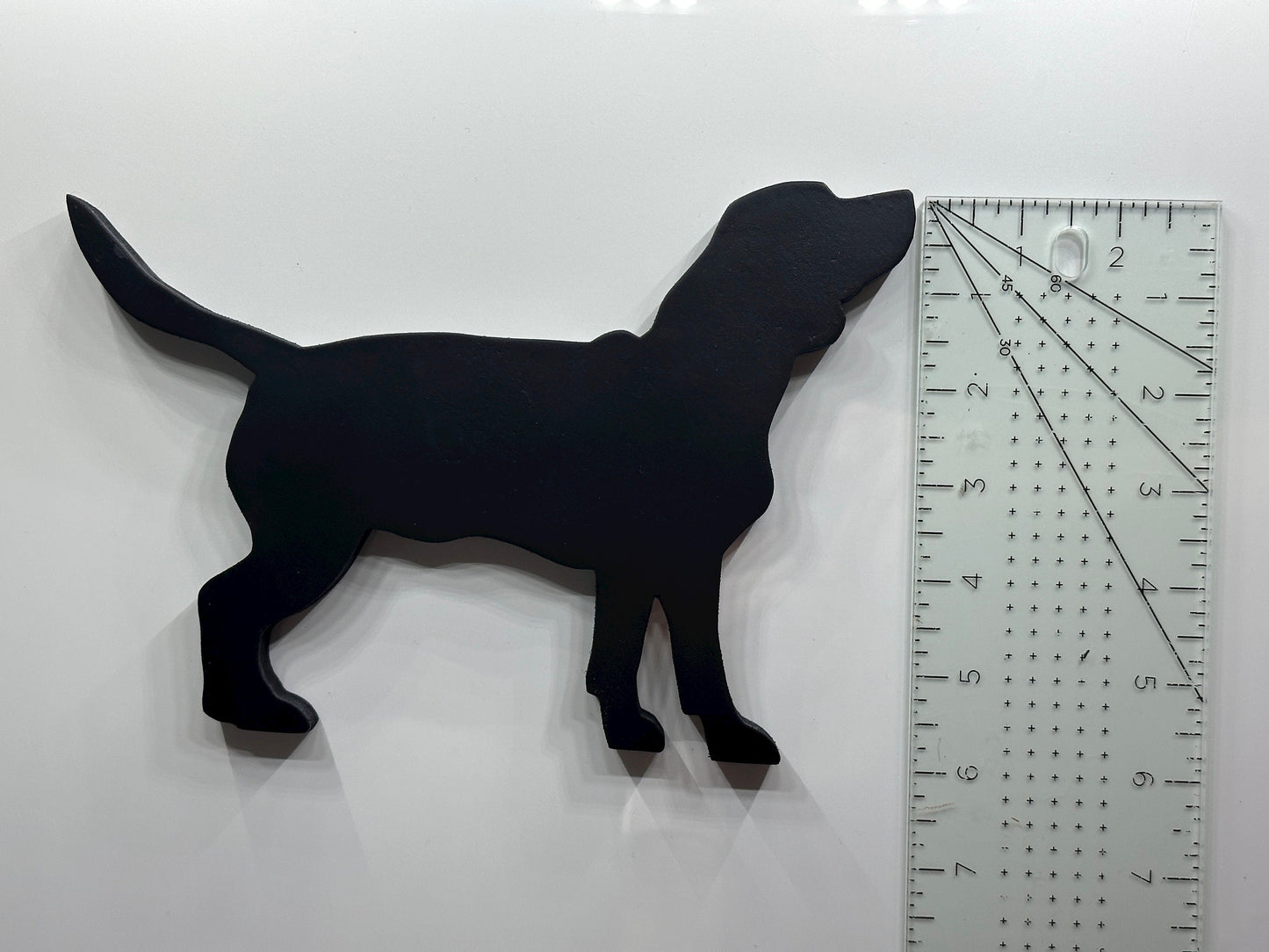 Handmade Beagle dog door topper, Beagle shelf sitter, Gift for dog lover, Dog memorial gift